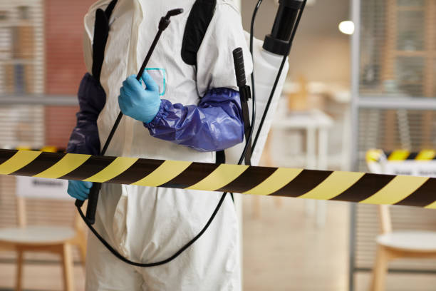 Professional Biohazard technician working in Custer, WI